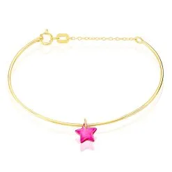Histoire D'Or Bracelet Jonc Ida Etoile Or Jaune