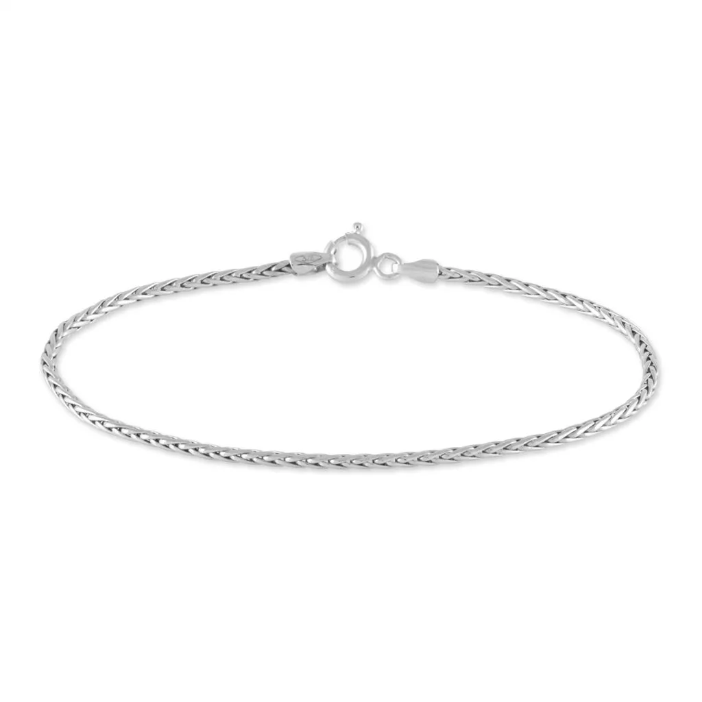 Histoire D'Or Bracelet Jayna Maille Palmier Or Blanc