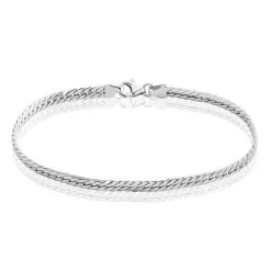 Histoire D'Or Bracelet Anne-chantal Or Blanc