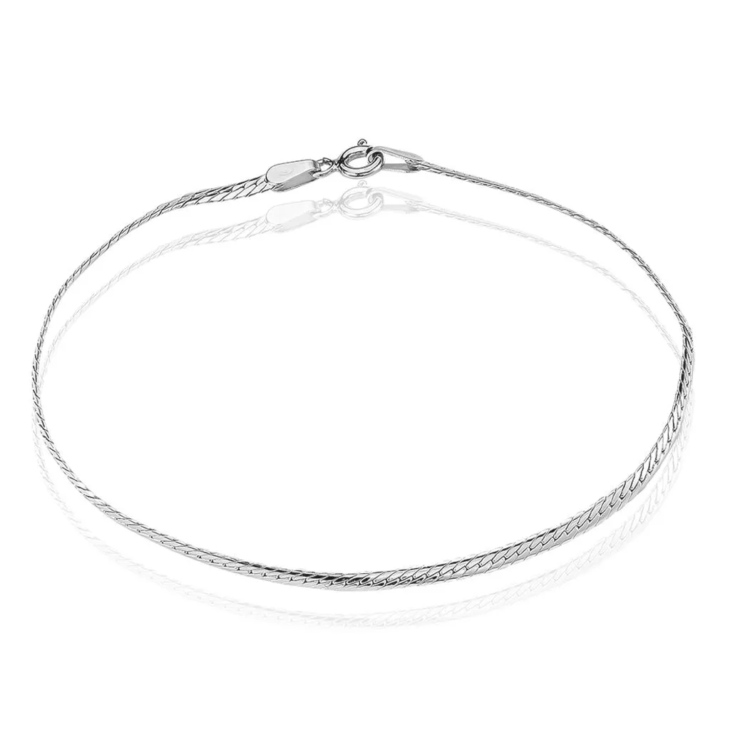 Histoire D'Or Bracelet Izel Maille Anglaise Or Blanc