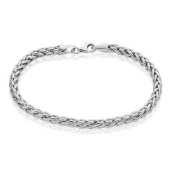 Histoire D'Or Bracelet Jayna Maille Palmier Or Blanc