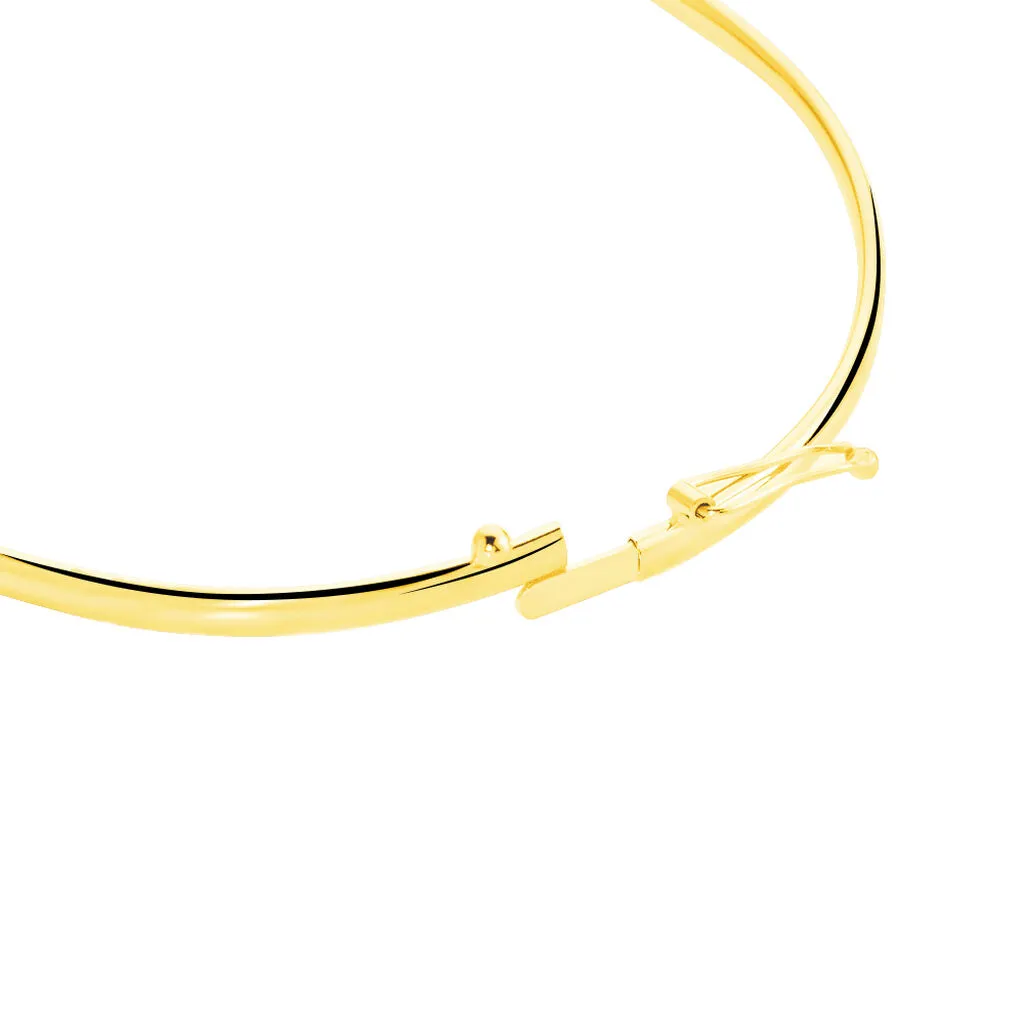 Histoire D'Or Bracelet Jonc Cynthia Fil Flexible Or Jaune – Image 2