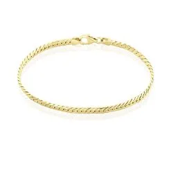 Histoire D'Or Bracelet Or Jaune Izel Maille Anglaise