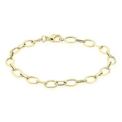 Histoire D'Or Bracelet Maille Or Jaune Crepinia