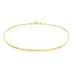 Histoire D'Or Bracelet Ivy Maille Haricot Or Jaune
