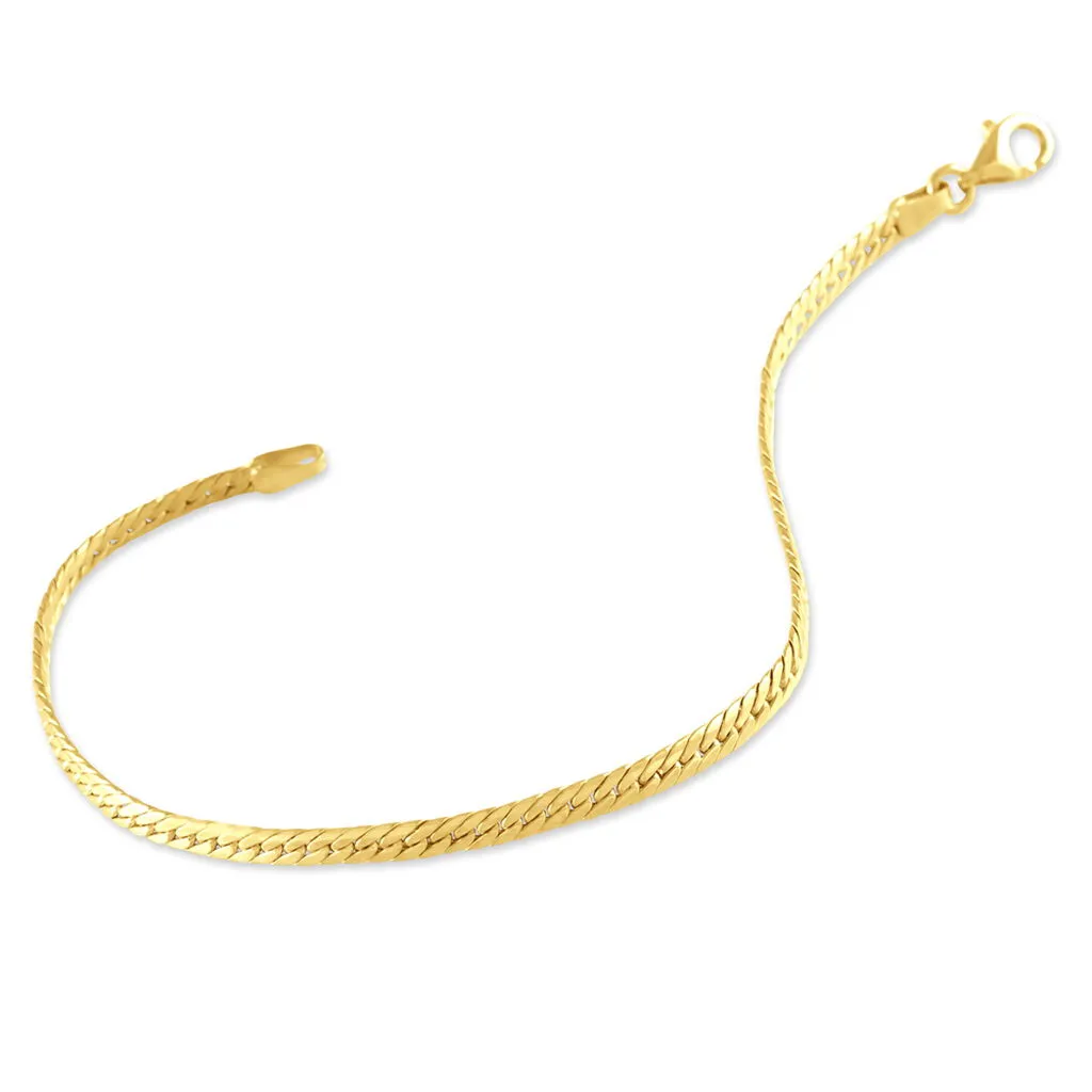 Histoire D'Or Bracelet Izel Maille Anglaise Or Jaune – Image 2