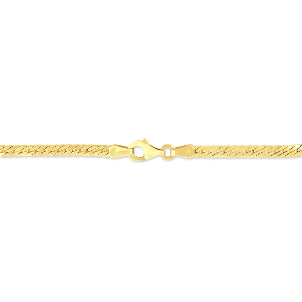 Histoire D'Or Bracelet Izel Maille Anglaise Or Jaune – Image 3