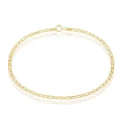 Histoire D'Or Bracelet Clemens Maille Marine Rectangle Or Jaune
