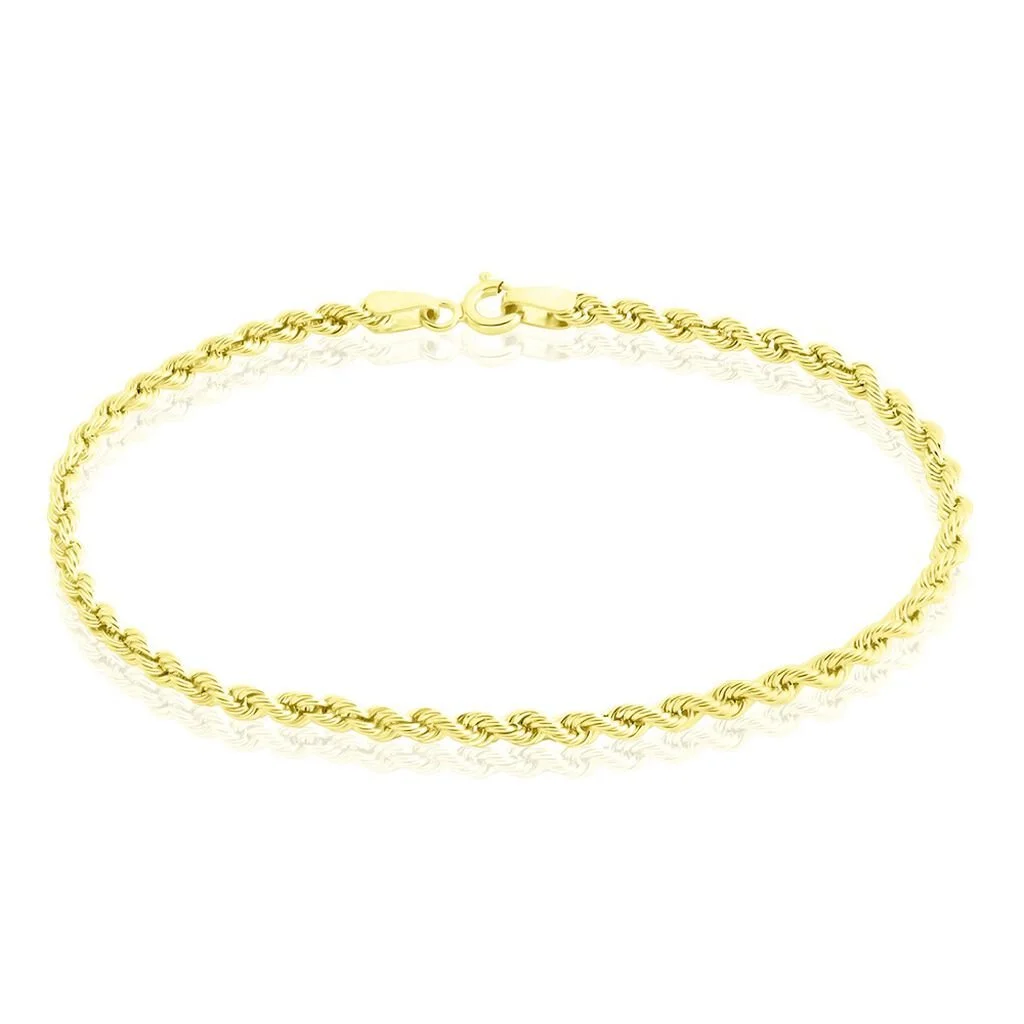 Histoire D'Or Bracelet Jerry Maille Corde Or Jaune