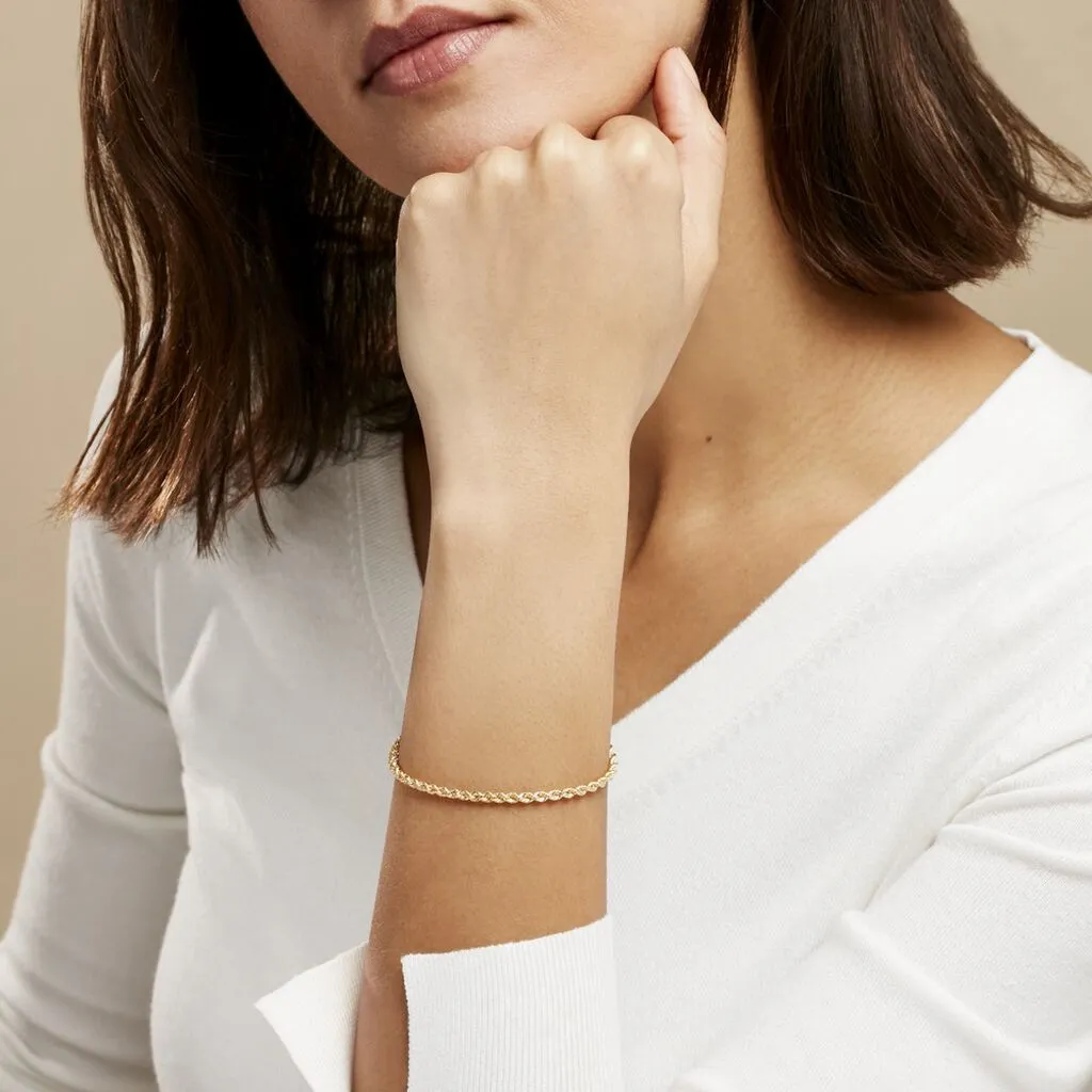 Histoire D'Or Bracelet Jerry Maille Corde Or Jaune – Image 3