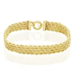 Histoire D'Or Bracelet Robert Or Jaune