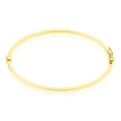 Histoire D'Or Bracelet Jonc Cynthia Fil Carre Lisse Or Jaune