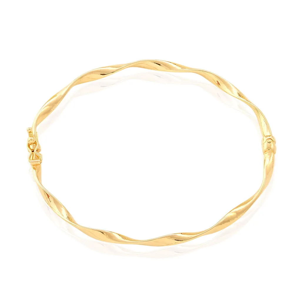 Histoire D'Or Bracelet Jonc Anaisaae Torsade Or Jaune