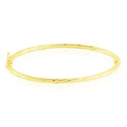 Histoire D'Or Bracelet Jonc Anaisaae Torsade Or Jaune