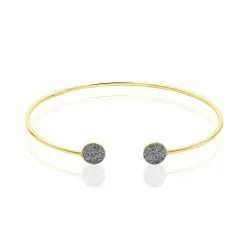 Histoire D'Or Bracelet Jonc Eryne Or Jaune