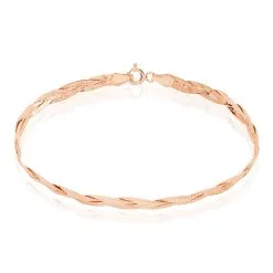 Histoire D'Or Bracelet Anaisaae Tresse Or Rose