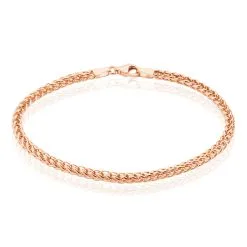 Histoire D'Or Bracelet Jolien Maille Spiga Or Rose