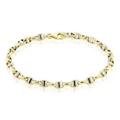 Histoire D'Or Bracelet Laurinneae Or Bicolore