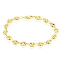 Histoire D'Or Bracelet Maille Dami Or Jaune