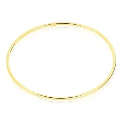 Histoire D'Or Bracelet Jonc Cynthia Fil Rond Lisse Or Jaune