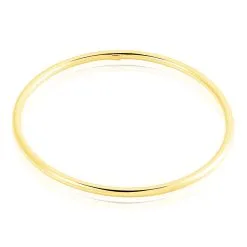 Histoire D'Or Bracelet Jonc Cynthia Fil Rond Lisse Or Jaune