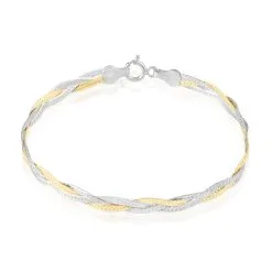 Histoire D'Or Bracelet Elae Argent Bicolore