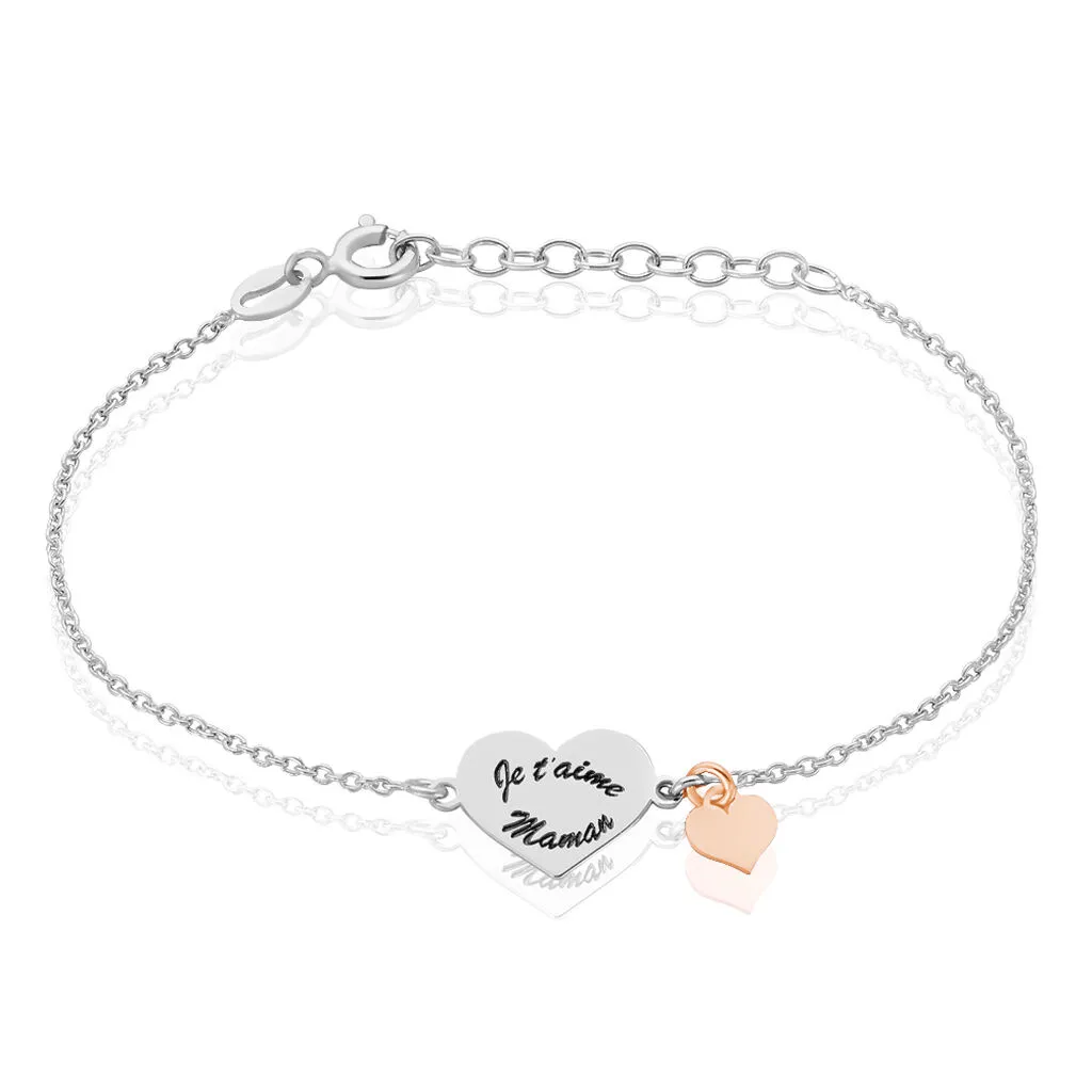 Histoire D'Or Bracelet Nathalie Argent Bicolore