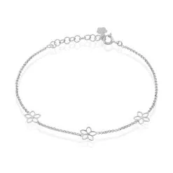 Histoire D'Or Bracelet Tinou Argent Blanc
