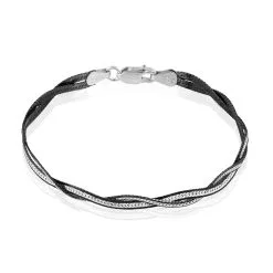 Histoire D'Or Bracelet Anaiz Argent Blanc