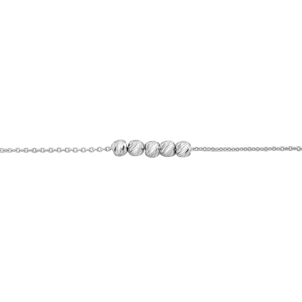 Histoire D'Or Bracelet Soukamba Argent Blanc – Image 2