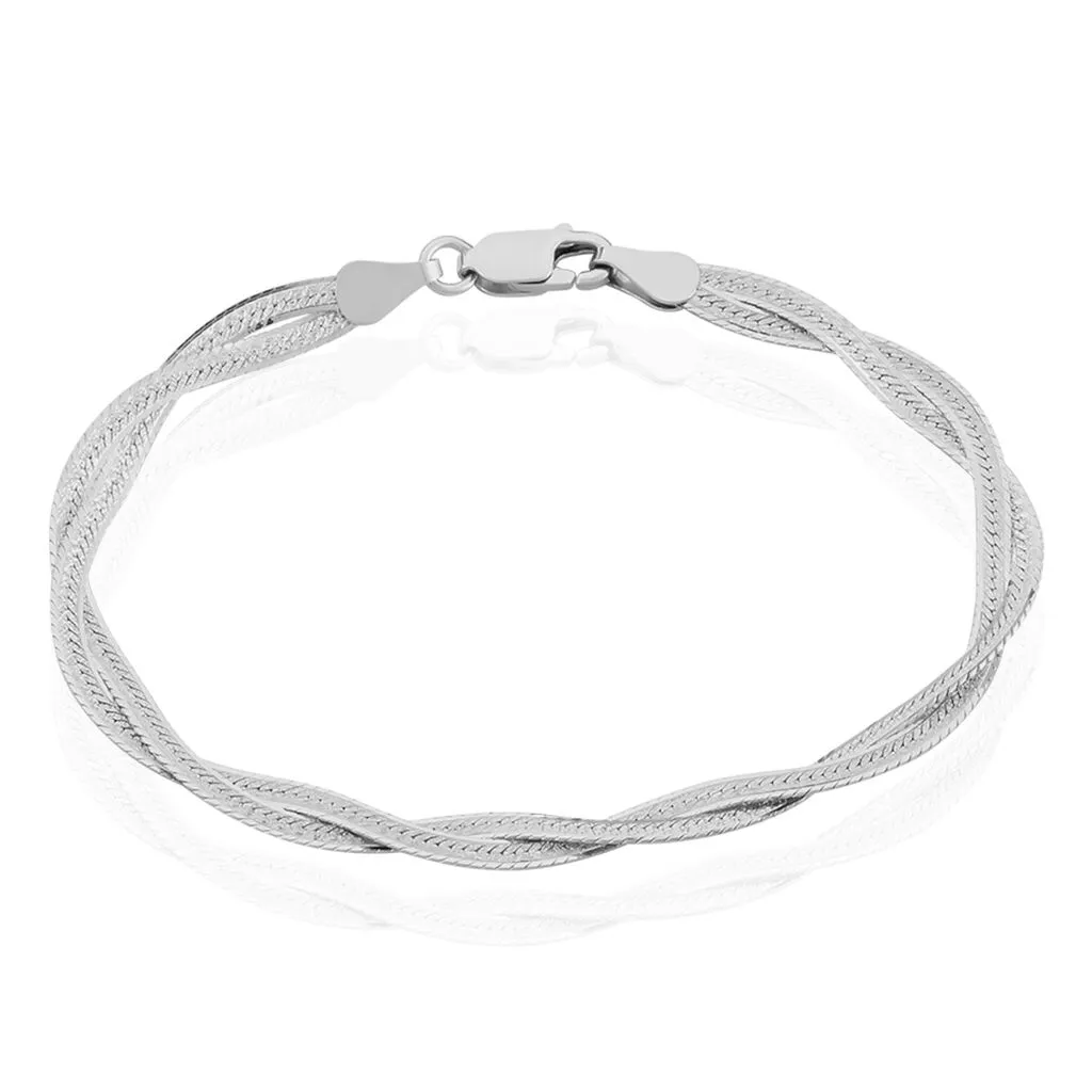 Histoire D'Or Bracelet Anaiz Argent Blanc