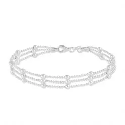 Histoire D'Or Bracelet Souela Argent Blanc