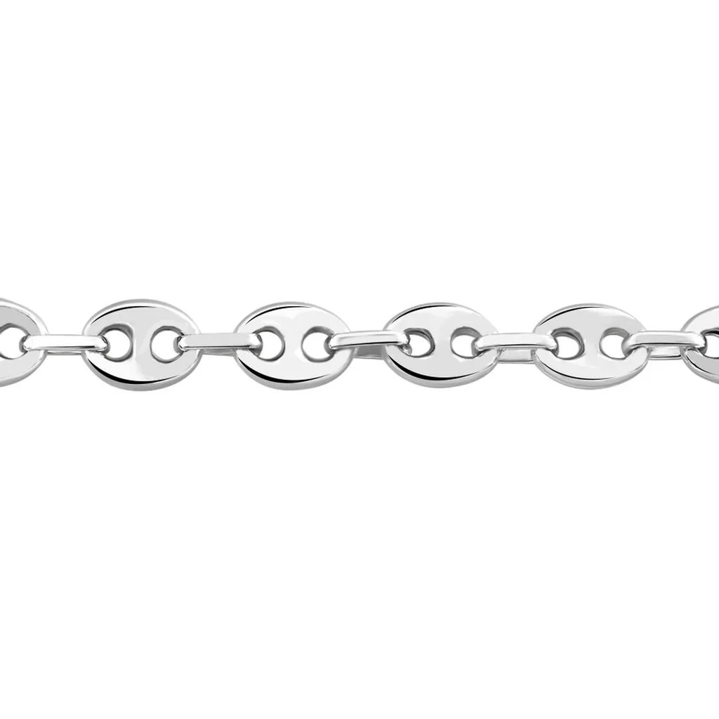 Histoire D'Or Bracelet Carrus Maille Grain De Cafe Argent Blanc – Image 2