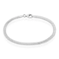 Histoire D'Or Bracelet Anne-sylvieae Argent Blanc