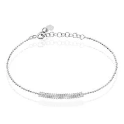 Histoire D'Or Bracelet Capucine Argent Blanc