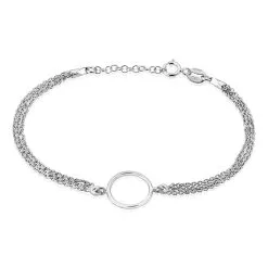 Histoire D'Or Bracelet Kaelly Argent Blanc