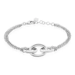 Histoire D'Or Bracelet Abassia Argent Blanc