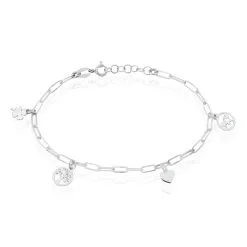 Histoire D'Or Bracelet Taola Argent Blanc