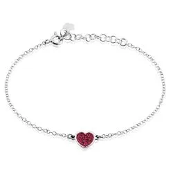 Histoire D'Or Bracelet Lara Argent Blanc