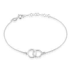 Histoire D'Or Bracelet Argent Blanc Ula