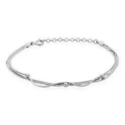 Histoire D'Or Bracelet Giorgia Argent Blanc