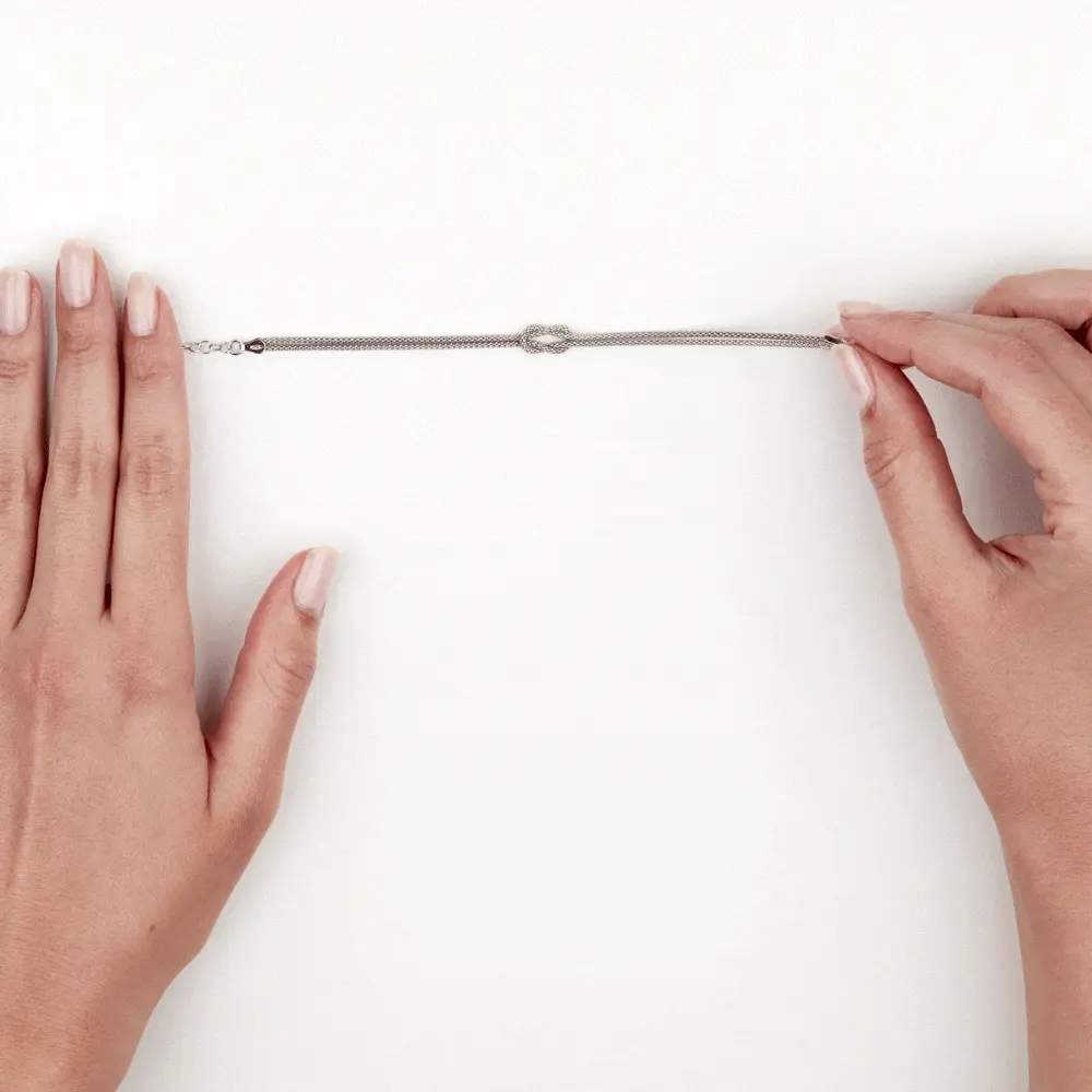 Histoire D'Or Bracelet Deauville Argent Blanc – Image 4