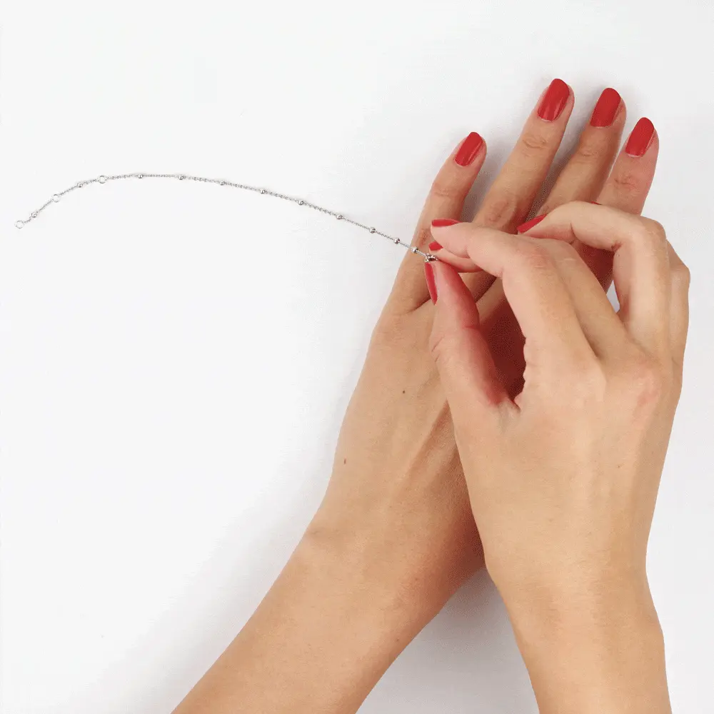 Histoire D'Or Bracelet Elea Argent Blanc – Image 4