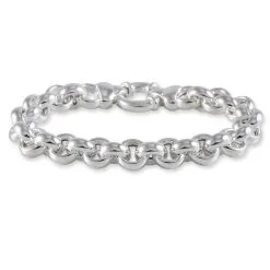Histoire D'Or Bracelet Carola Maille Jaseron Argent Blanc