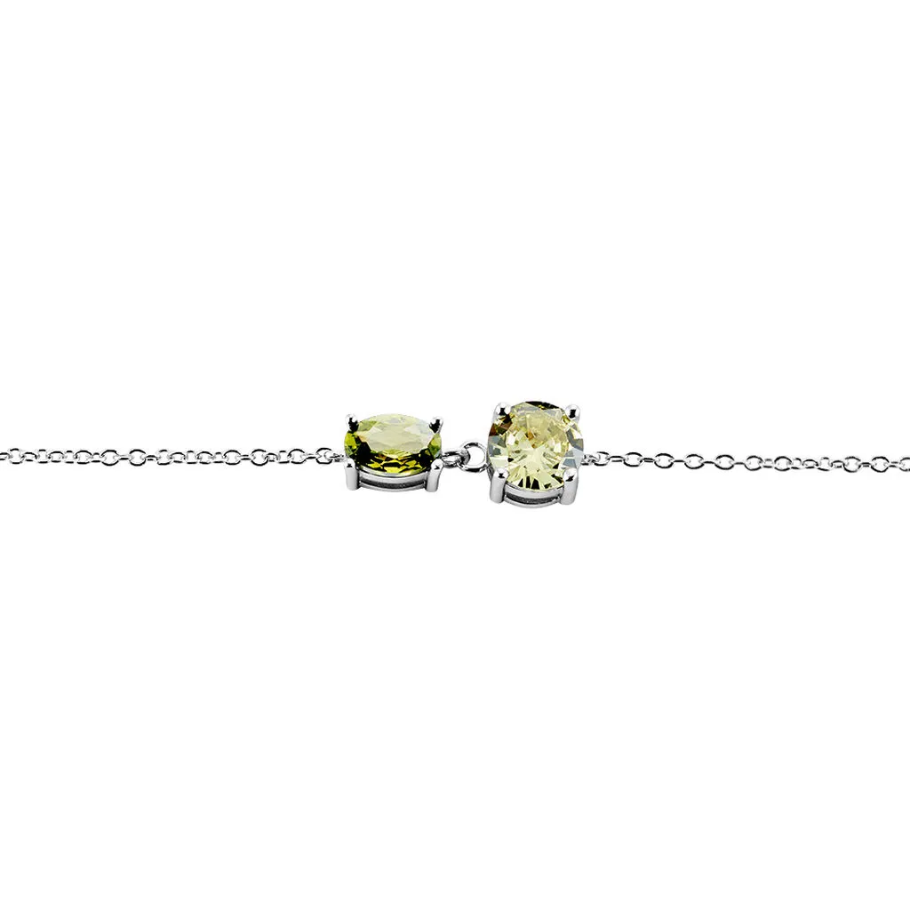 Histoire D'Or Bracelet Argent Blanc Brenna Oxydes De Zirconium – Image 2