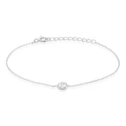 Histoire D'Or Bracelet Argent Laureano Oxydes De Zirconium