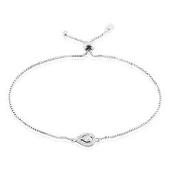 Histoire D'Or Bracelet Argent Blanc Andromeda Oxydes De Zirconium