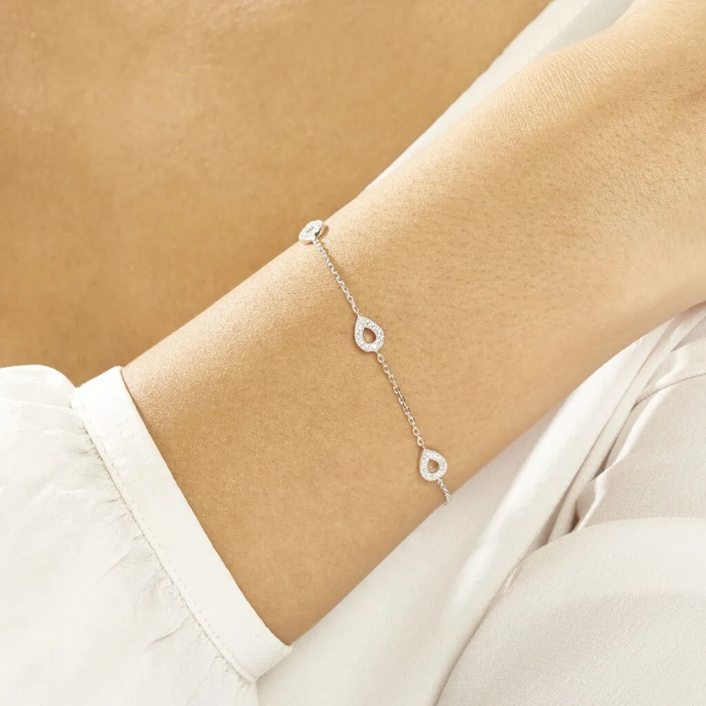 Histoire D'Or Bracelet Ciara Argent Blanc Oxyde De Zirconium – Image 4