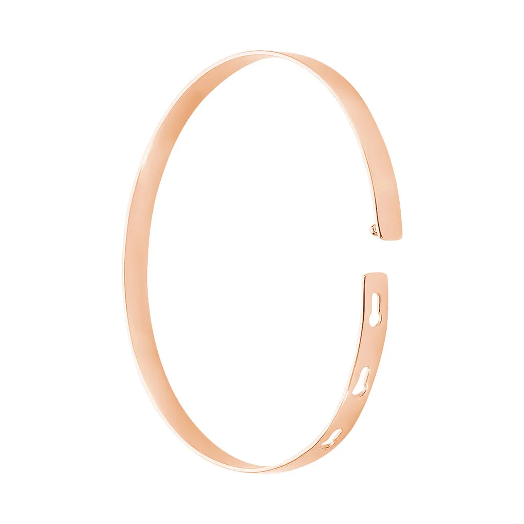 Histoire D'Or Bracelet Jonc Gravita Argent Rose – Image 2