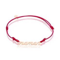 Histoire D'Or Bracelet Maman Argent Rose